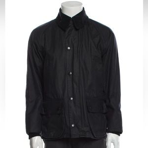 Barbour Bedale Wax Jacket in navy
